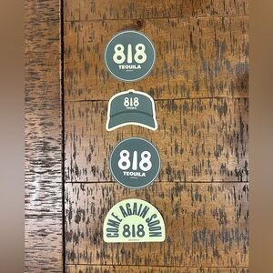Limited Edition 818 Tequila Stickers